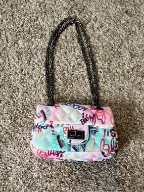 Pastel Graffiti Shoulder Bag